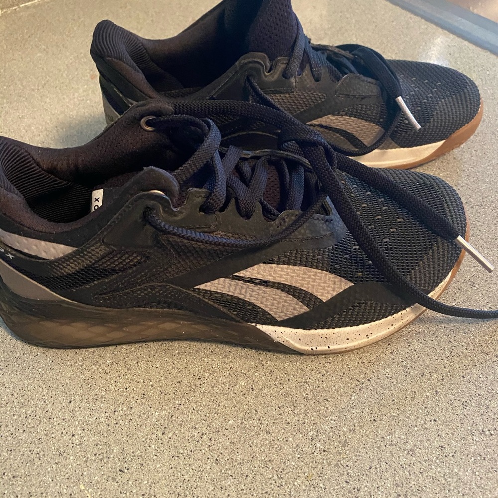 Reebok Nano X size 6.5. Worn three times, too big